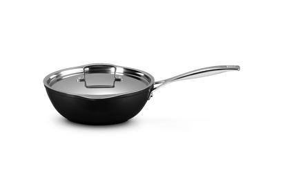 Toughened Non-Stick Chef's Pan with Pouring Spouts
