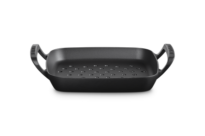 Cast Iron BBQ Outdoor Square Grilling Basket