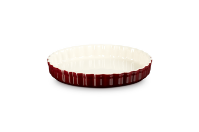 Stoneware Fluted Flan Dish