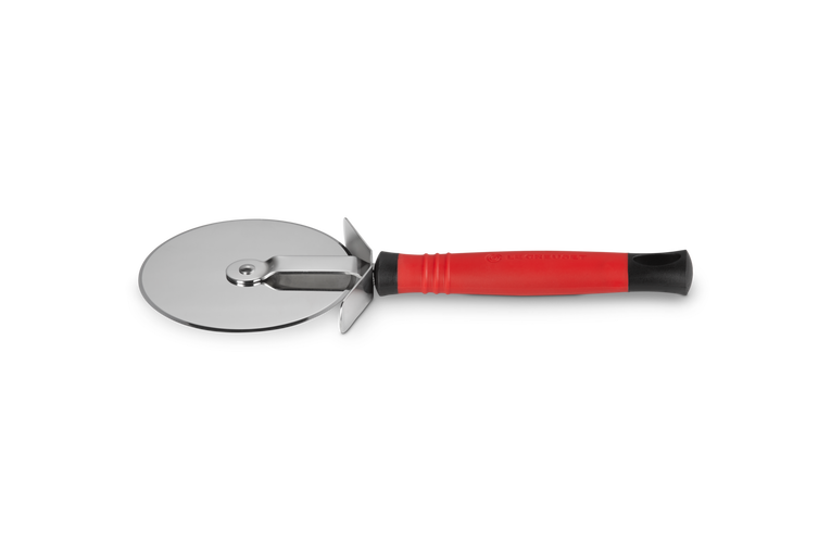 Iridescent pizza cutter top