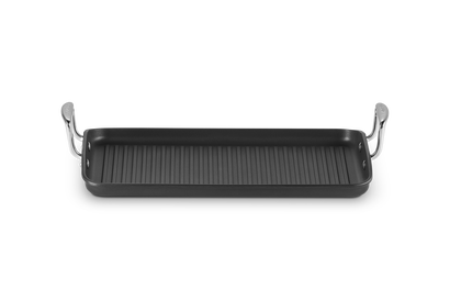 Toughened Non-Stick Ribbed Rectangular Grill