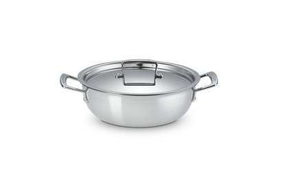 3-ply Stainless Steel Non-stick Chef’s Casserole