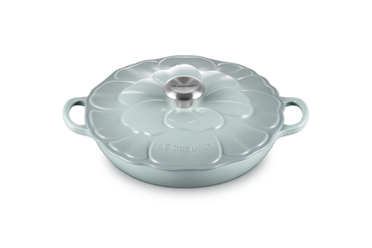 Cast Iron Petal Shallow Casserole
