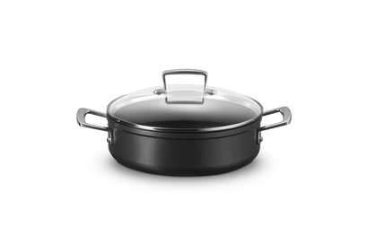 Toughened Non-Stick Sauteuse with Glass Lid