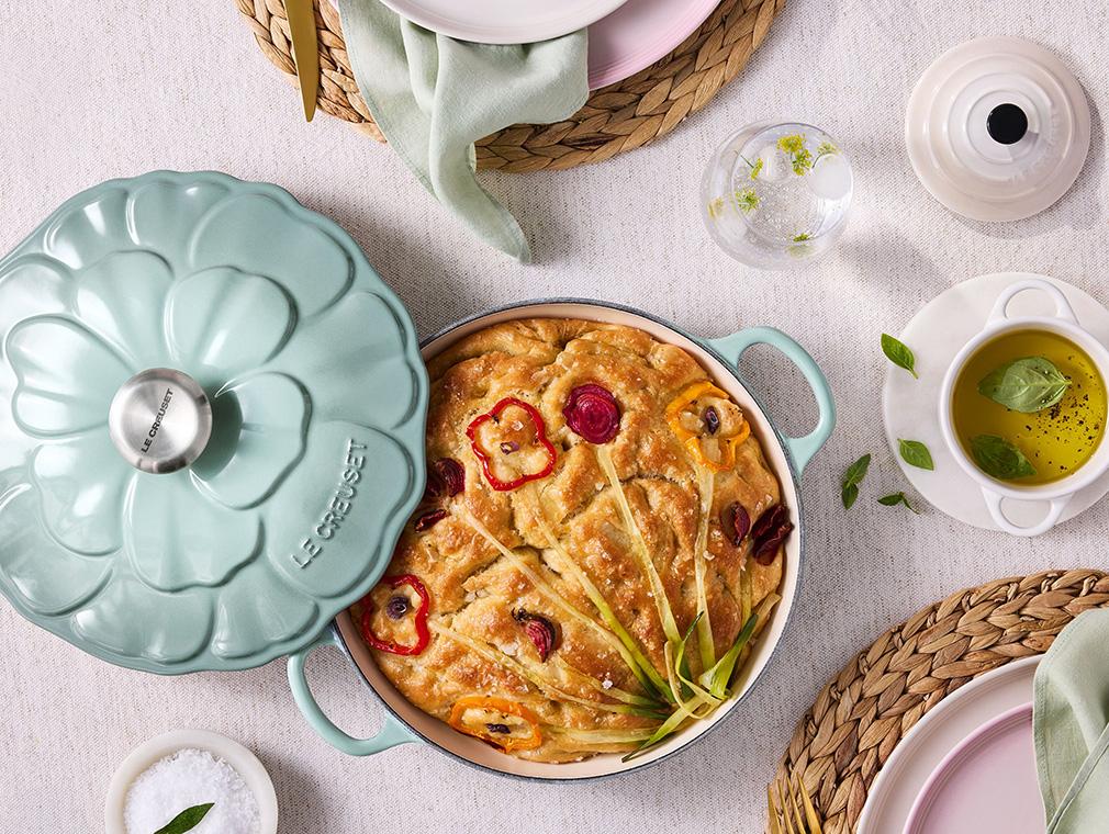 Summer Garden Focaccia