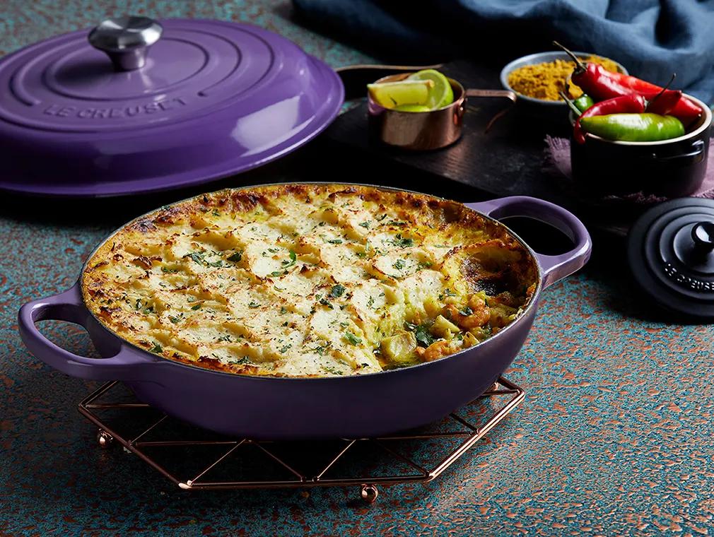 Flavour Revival Curried Fish Pie with Cauliflower and Coconut Mash