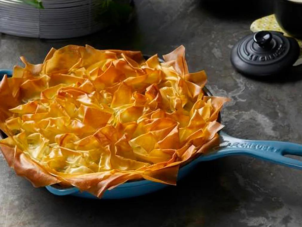 Ricotta Cheese and Herb Filo Pie