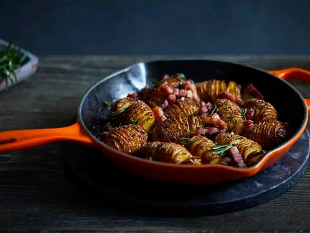Hasselback Potato Bake